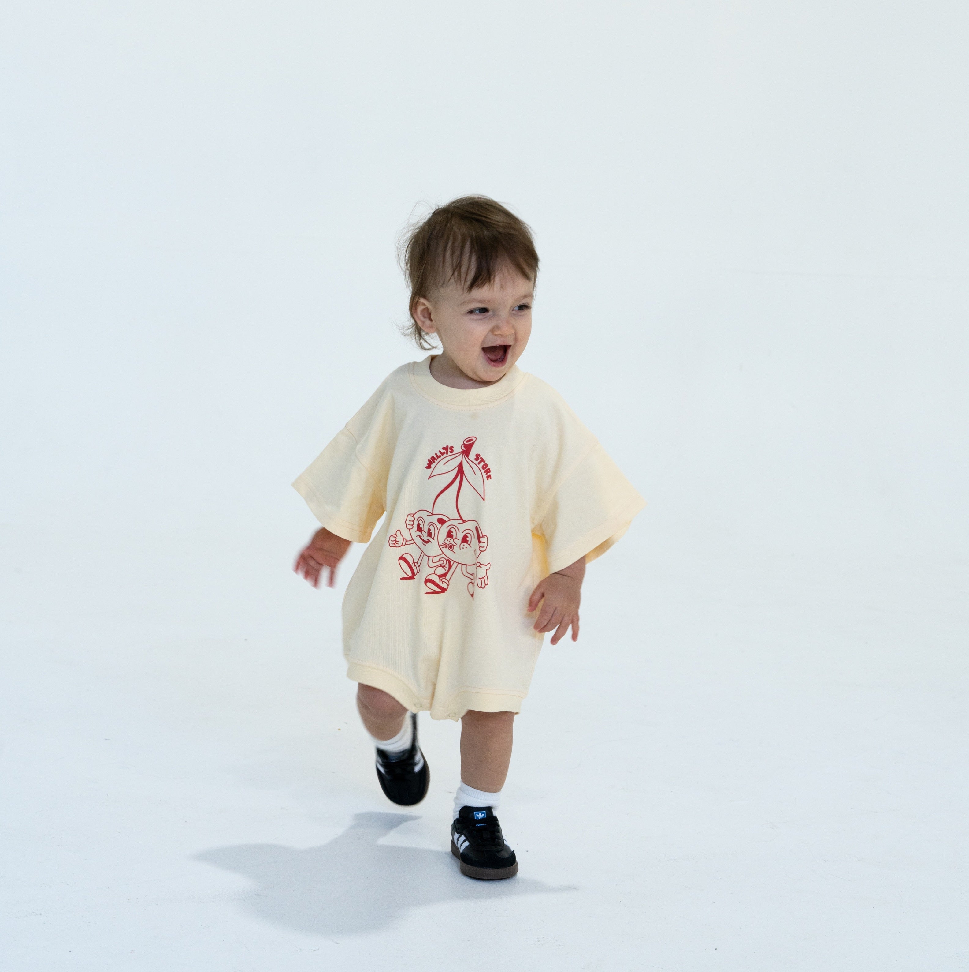 Cherry Organic Romper